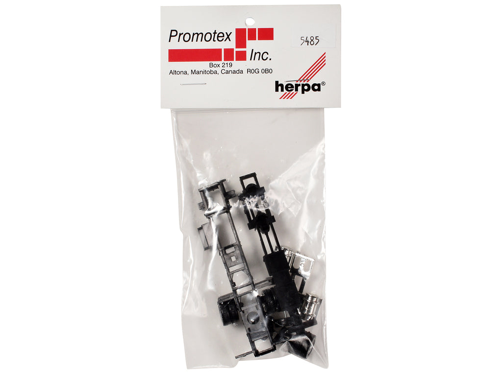 Long Chassis Kit for Kenworth Peterbilt and GMC Cabs 1/87 (HO) Plastic Model by Promotex