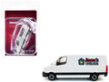 Mercedes-Benz Sprinter Van White 'Roger's Plumbing-Heating & Air Conditioning' 1/87 (HO) Plastic Model Car by Promotex