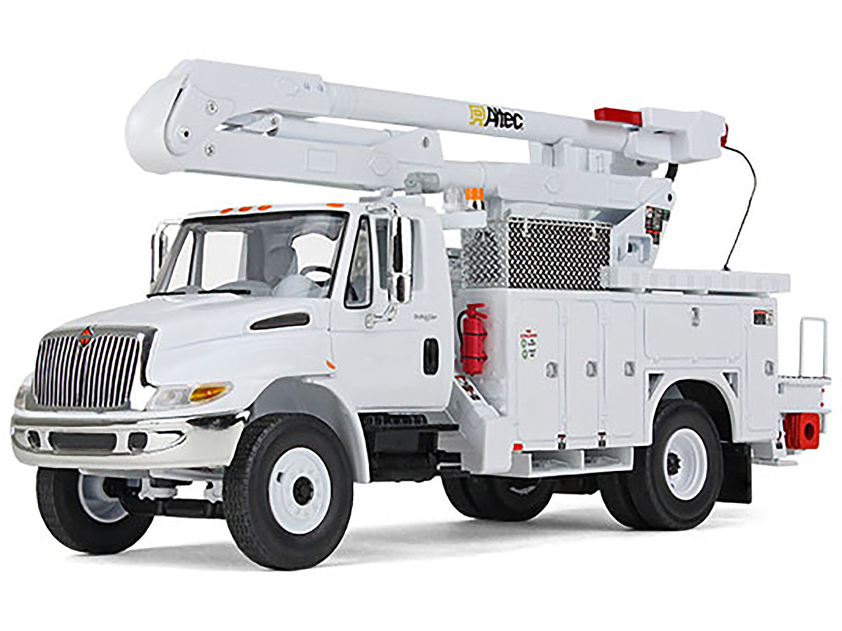 International DuraStar Utility Bucket Truck 'Altec' White 1/34 Diecast Model by First Gear