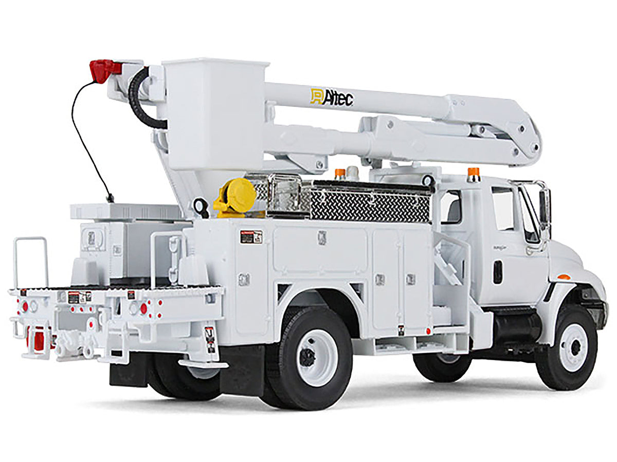 International DuraStar Utility Bucket Truck 'Altec' White 1/34 Diecast Model by First Gear
