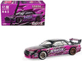 Pandem R32 'Echo Gao - 1087X' Black and Purple 1/64 Diecast Model Car by XCarToys
