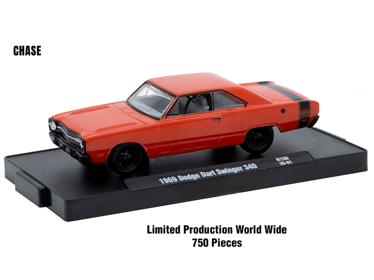 'Auto-Drivers' Set of 4 pieces in Blister Packs Release 126 Limited Edition to 9600 pieces Worldwide 1/64 Diecast Model Cars by M2 Machines