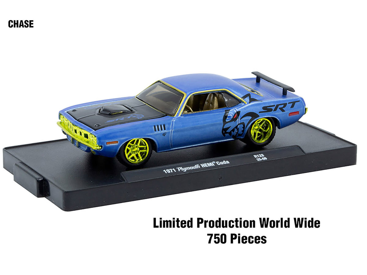 'Auto-Drivers' Set of 4 pieces in Blister Packs Release 128 Limited Edition to 9600 pieces Worldwide 1/64 Diecast Model Cars by M2 Machines