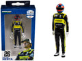 'NTT IndyCar Series' #26 Colton Herta Driver Figure 'Gainbridge - Andretti Autosport' for 1/18 Scale Models by Greenlight