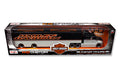 Harley Davidson Custom Hauler Trailer Gray with Graphics 'Custom Haulers' 1/64 Diecast Model by Maisto