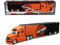 Harley Davidson Custom Hauler Trailer Orange 'Custom Haulers' Series 1/64 Diecast Model by Maisto
