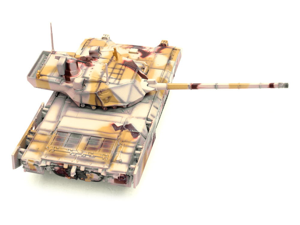Russian T14 Armata MBT (Main Battle Tank) Multi-Desert Camouflage 'Armor Premium' Series 1/72 Diecast Model by Panzerkampf