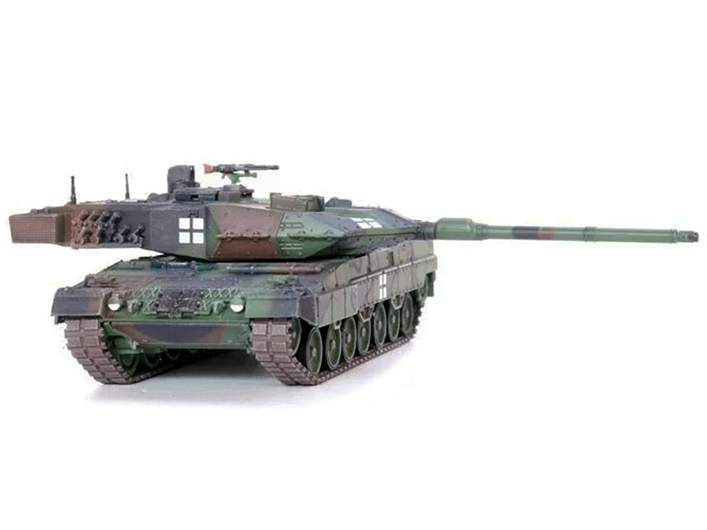 Leopard 2A6 Main Battle Tank Green Camouflage 'Ukrainian Army' 'Armor Premium' Series 1/72 Diecast Model by Panzerkampf