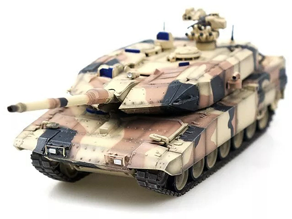 Leopard 2 A7+ Main Battle Tank 'Desert Camouflage' German Army 'Armor Premium' Series 1/72 Diecast Model by Panzerkampf