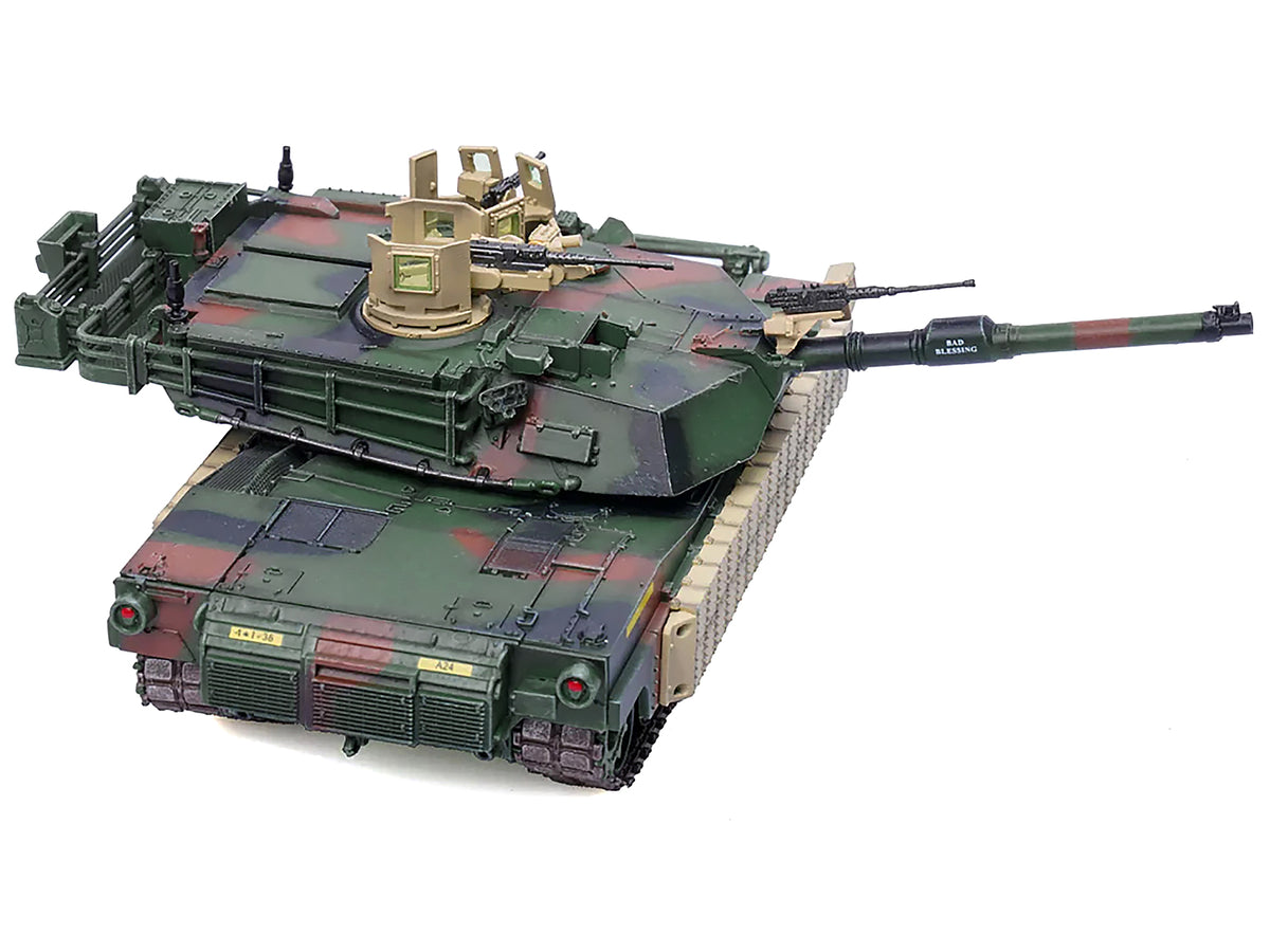 M1A1 TUSK Main Battle Tank 'U.S.A. 1st Battalion 35th Armor Regiment' 1/72 Diecast Model by Panzerkampf