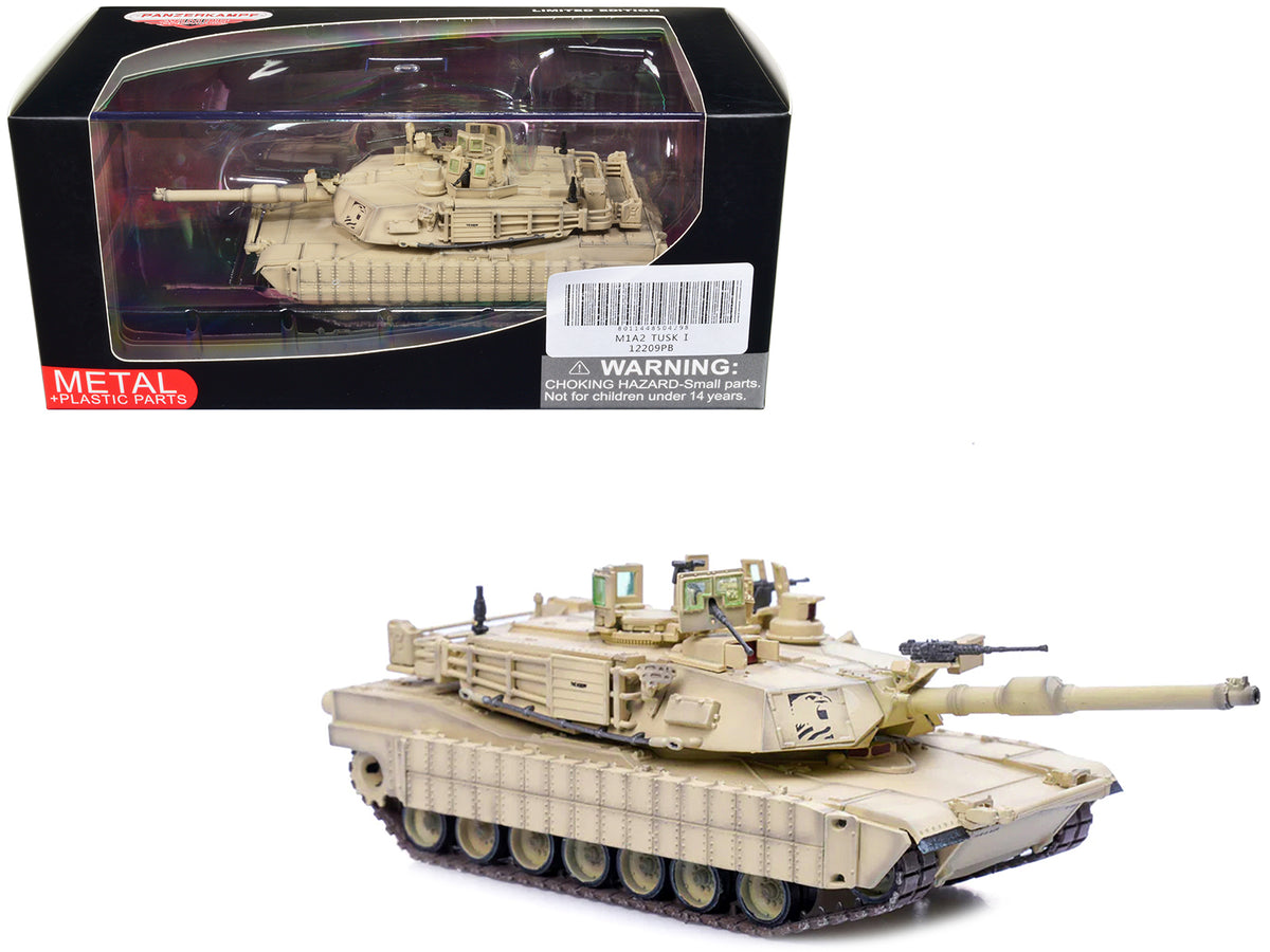 General Dynamics M1A2 Abrams TUSK Tank 'US Army 3rd Armored Cavalry Rgt – Iraq' (2011) 'Armor Premium' Series 1/72 Diecast Model by Panzerkampf