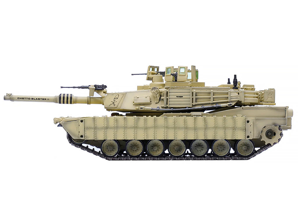 M1A2 TUSK I Battle Tank 'Ghetto Blaster II' 'U.S. Army 3rd Squadron 3rd Armoured Cavalry Regiment FOB Hammer Iraq' (2011) 1/72 Diecast Model by Panzerkampf