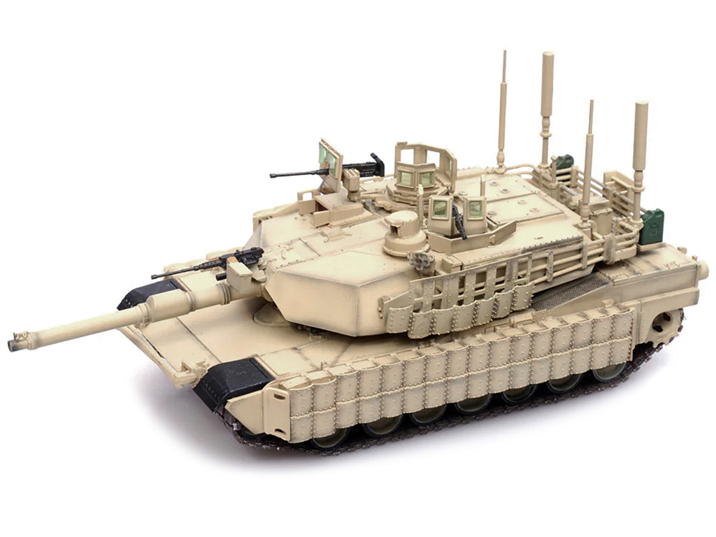 General Dynamics M1A2 Abrams TUSK II MBT (Main Battle Tank) '1st Battalion 22nd Infantry Regiment 1st Brigade 4th Infantry Division Baghdad' (2008) 'Armor Premium' Series 1/72 Diecast Model by Panzerkampf