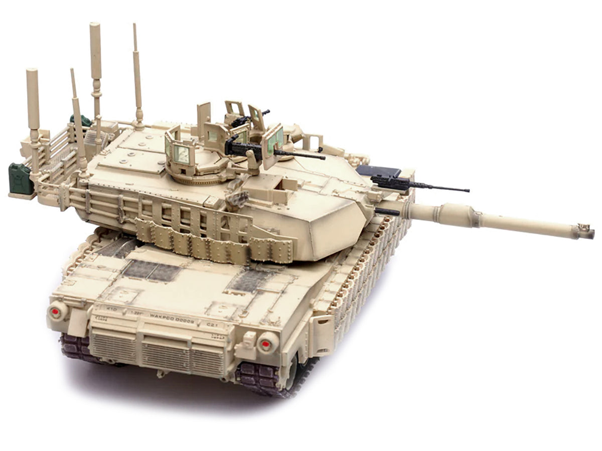 General Dynamics M1A2 Abrams TUSK II MBT (Main Battle Tank) '1st Battalion 22nd Infantry Regiment 1st Brigade 4th Infantry Division Baghdad' (2008) 'Armor Premium' Series 1/72 Diecast Model by Panzerkampf