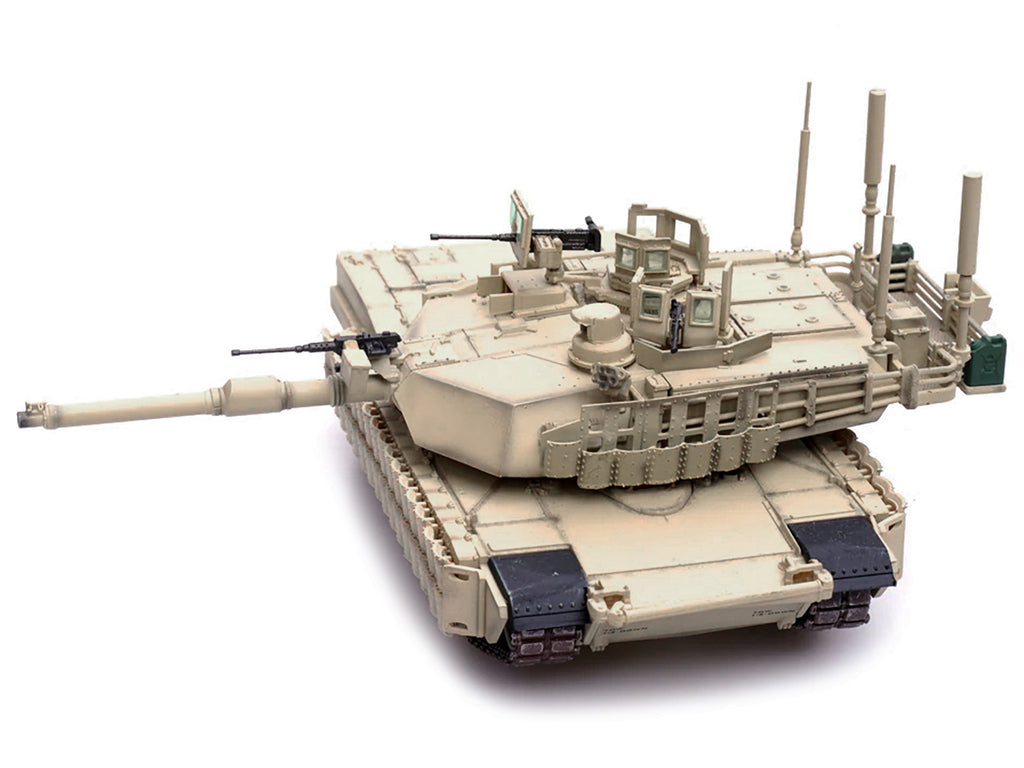 General Dynamics M1A2 Abrams TUSK II MBT (Main Battle Tank) '1st Battalion 22nd Infantry Regiment 1st Brigade 4th Infantry Division Baghdad' (2008) 'Armor Premium' Series 1/72 Diecast Model by Panzerkampf