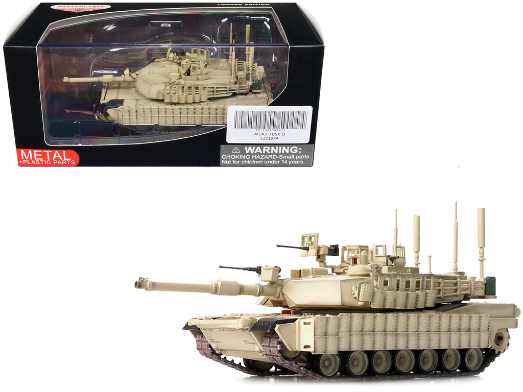 General Dynamics M1A2 Abrams TUSK II MBT (Main Battle Tank) '1st Battalion 22nd Infantry Regiment 1st Brigade 4th Infantry Division Baghdad' (2008) 'Armor Premium' Series 1/72 Diecast Model by Panzerkampf
