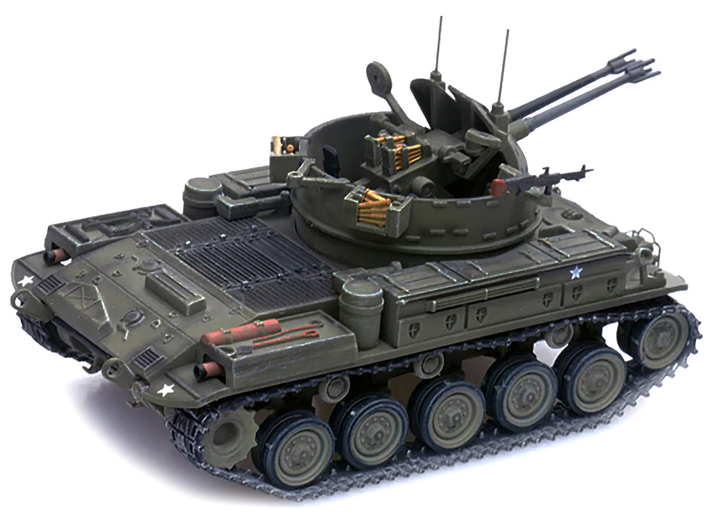 M42 Duster Self-Propelled Anti-Aircraft Gun 'Iron Coffin' 'US - Vietnam War' 1/72 Diecast Model by Panzerkampf