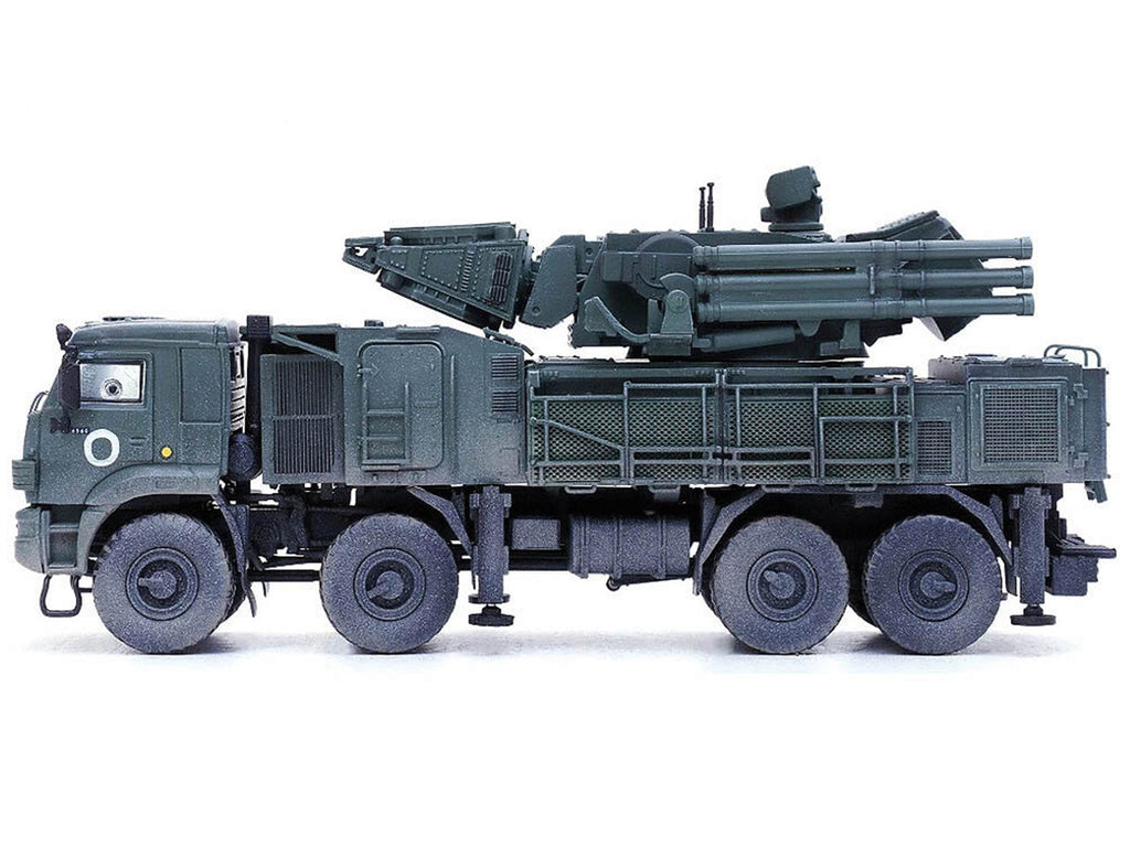 Pantsir S1 96K6 Self-Propelled Air Defense Weapon System 'Ukraine War' Russian Army 'Armor Premium' Series 1/72 Diecast Model by Panzerkampf