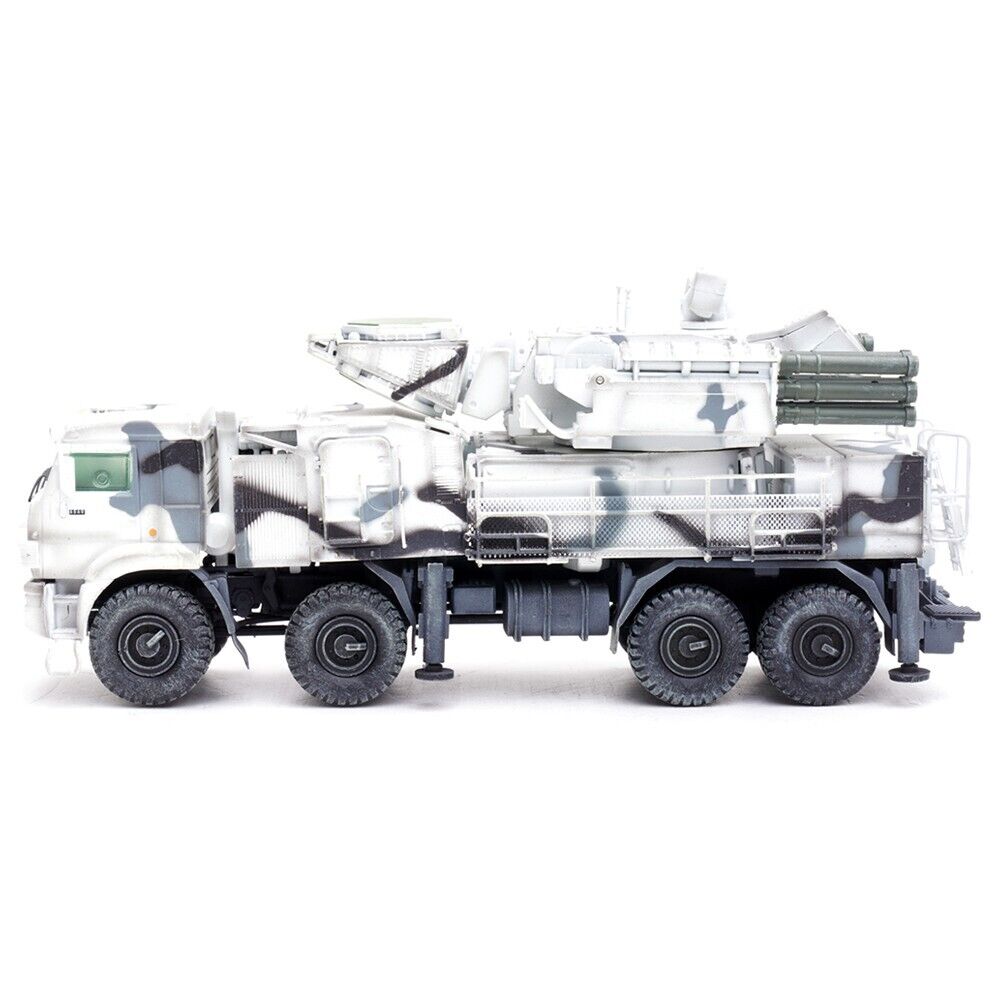 Pantsir S1 96K6 Self-Propelled Air Defense Weapon System Winter Camouflage 'Russia's Arctic Forces' 'Armor Premium' Series 1/72 Diecast Model by Panzerkampf