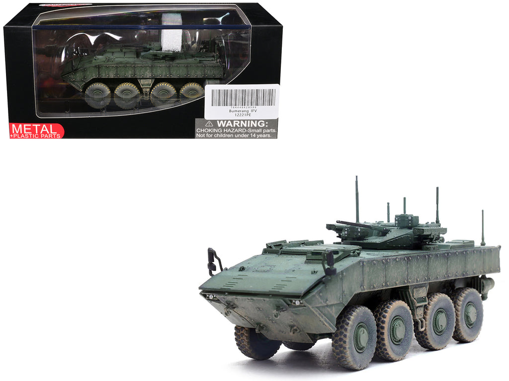 Bumerang (Object K-17) IFV (Infantry Fighting Vehicle) 'Russian Army' Green Camouflage 'Armor Premium' Series 1/72 Diecast Model by Panzerkampf