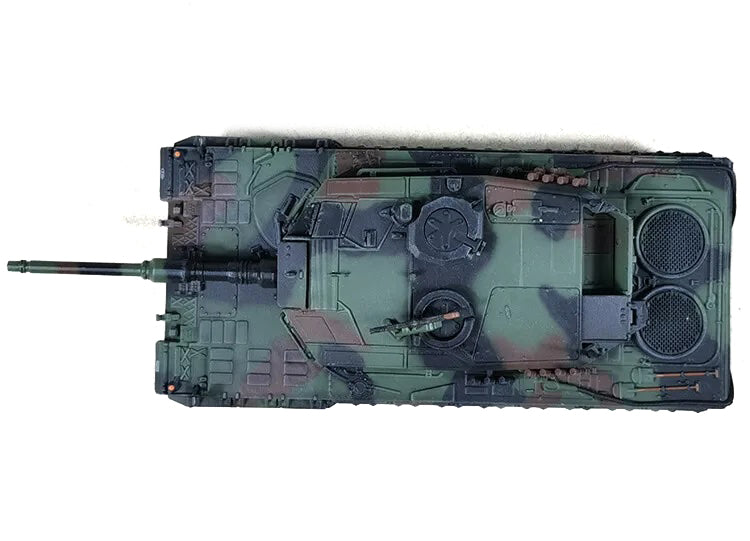 Leopard 2A4 Main Battle Tank with Snorkel 'NATO Camouflage' German Army 'Armor Premium' Series 1/72 Diecast Model by Panzerkampf