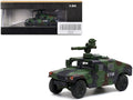 M1046 HUMVEE Tow Missile Carrier Green Camouflage '3rd Battalion 8th Marine Regiment Kosovo Force (KFOR)' (1999) 'Military Miniature' Series 1/64 Diecast Model by Panzerkampf
