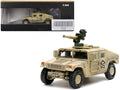 M1046 HUMVEE Tow Missile Carrier Desert Camouflage 'E Troop 9th Regiment 2nd Brigade Combat Team 3rd Infantry Division (Mechanized) Iraq' (2003) 'Military Miniature' Series 1/64 Diecast Model by Panzerkampf