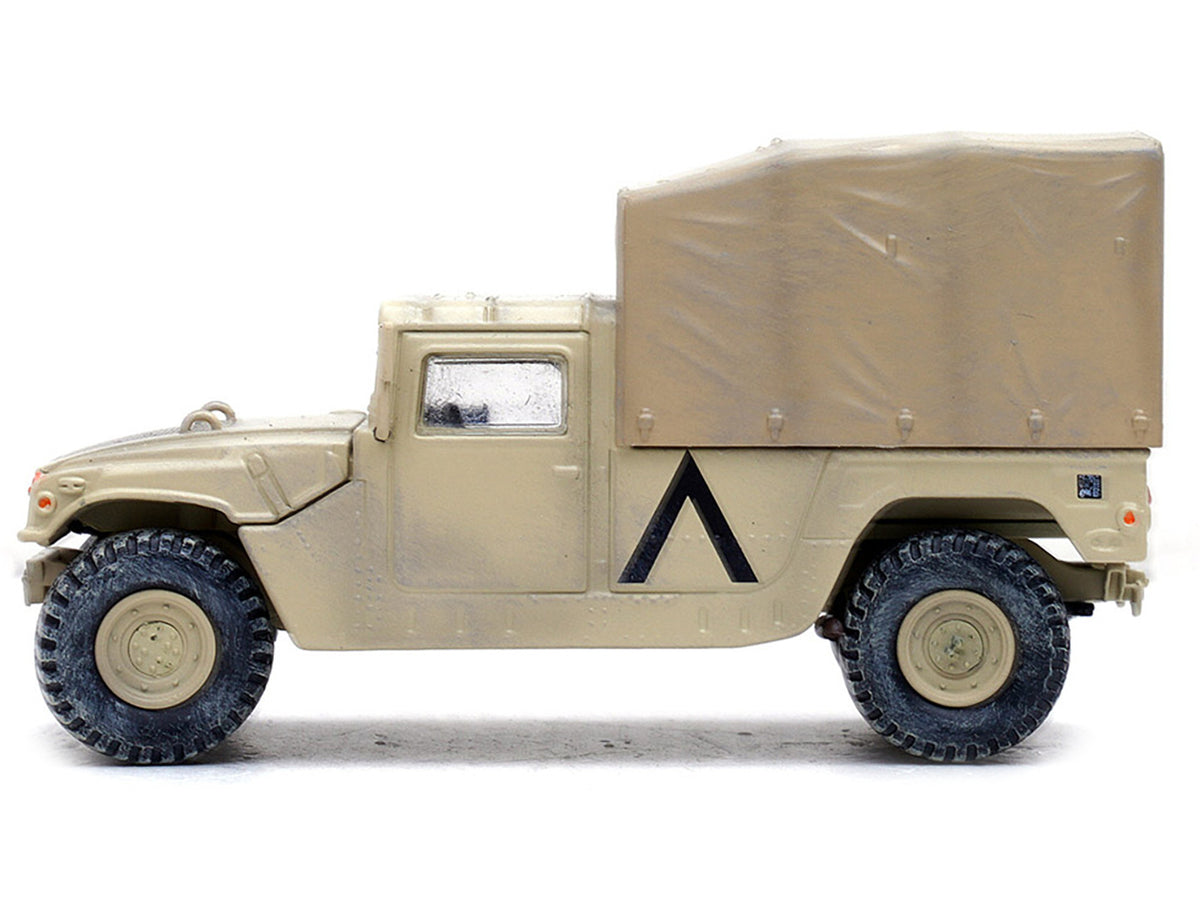M998 HMMWV '1st Battalion 37th Armored Regiment 3rd Combat Brigade 1st Armored Division Gulf War Iraq' (1991) United States Army 'Military Miniature' Series 1/64 Diecast Model by Panzerkampf