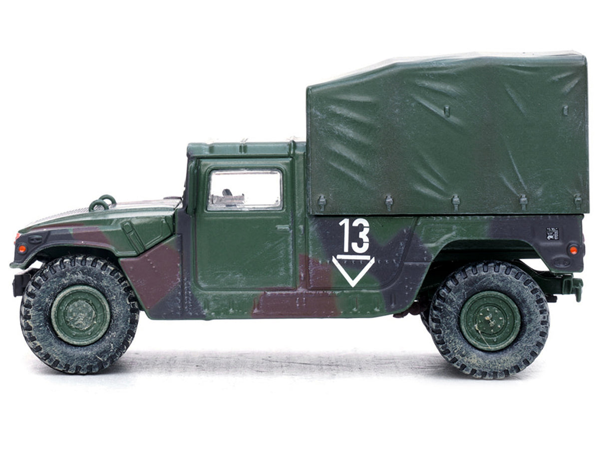 M998 HMMWV '2nd Battalion 3rd Field Artillery Regiment 1st Armored Division Stationed in Germany' (1999) United States Army 'Military Miniature' Series 1/64 Diecast Model by Panzerkampf