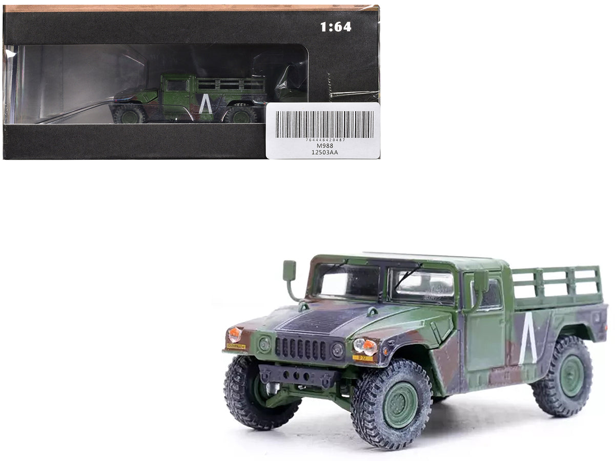 M998 HMMWV '8th Battalion 4th Air Defense Regiment 101st Airborne Division Gulf War' (1991) United States Army 'Military Miniature' Series 1/64 Diecast Model by Panzerkampf