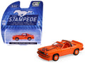 1978 Ford Mustang King Cobra II Tangerine with Black Graphics and Tangerine Interior 'The Mustang Stampede' Series 2 1/64 Diecast Model Car by Greenlight