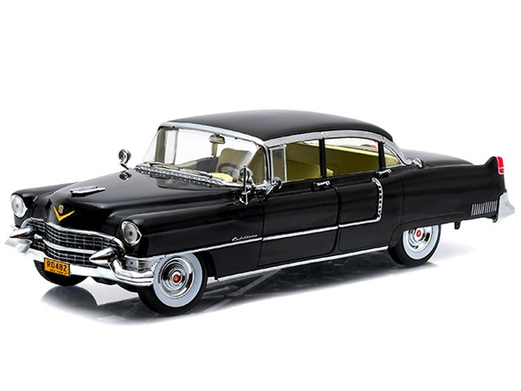 1955 Cadillac Fleetwood Series 60 Special Black 'The Godfather' (1972) Movie 1/18 Diecast Model Car by Greenlight