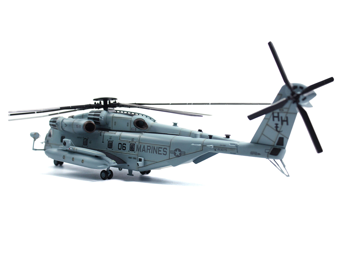 Sikorsky CH-53E Super Stallion Helicopter #06 '163075 HMH-366 Hammerheads Exercise Trident Juncture Vinnu Norway' (2018) United States Marine Corps 1/72 Diecast Model by Panzerkampf