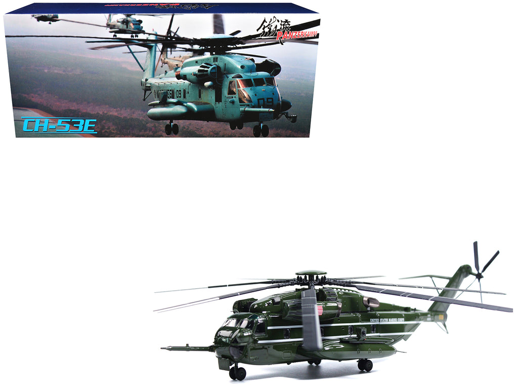 Sikorsky CH-53E Sea Stallion Helicopter #31 'HMX-1 Nighthawks MCAS Quantico VA' United States Marine Corps 1/72 Diecast Model by Panzerkampf