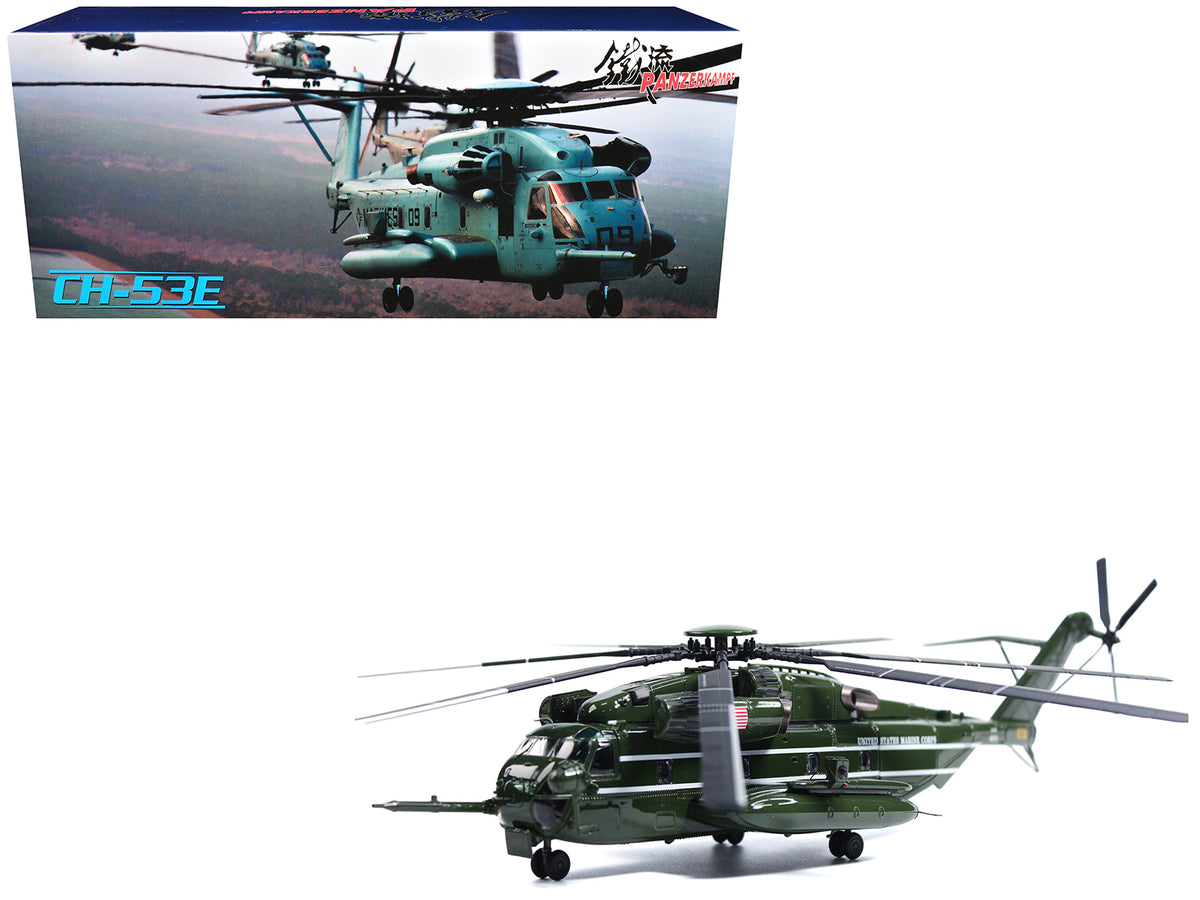 Sikorsky CH-53E Sea Stallion Helicopter #31 'HMX-1 Nighthawks MCAS Quantico VA' United States Marine Corps 1/72 Diecast Model by Panzerkampf