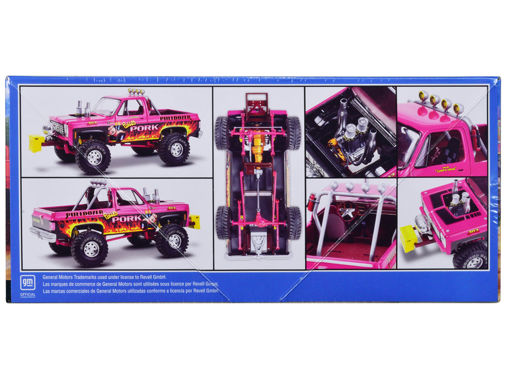 Level 4 Model Kit 1978 Chevrolet Blazer Pickup Truck 'Pulled Pork Pulldozer' 1/24 Scale Model by Revell