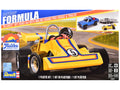 Level 3 Model Kit 1978 Chevrolet Off-Road 4x4 Pickup Truck and 'Malibu Grand Prix' Virage with Trailer 'Fantasy Formula' 1/25 Scale Model by Revell