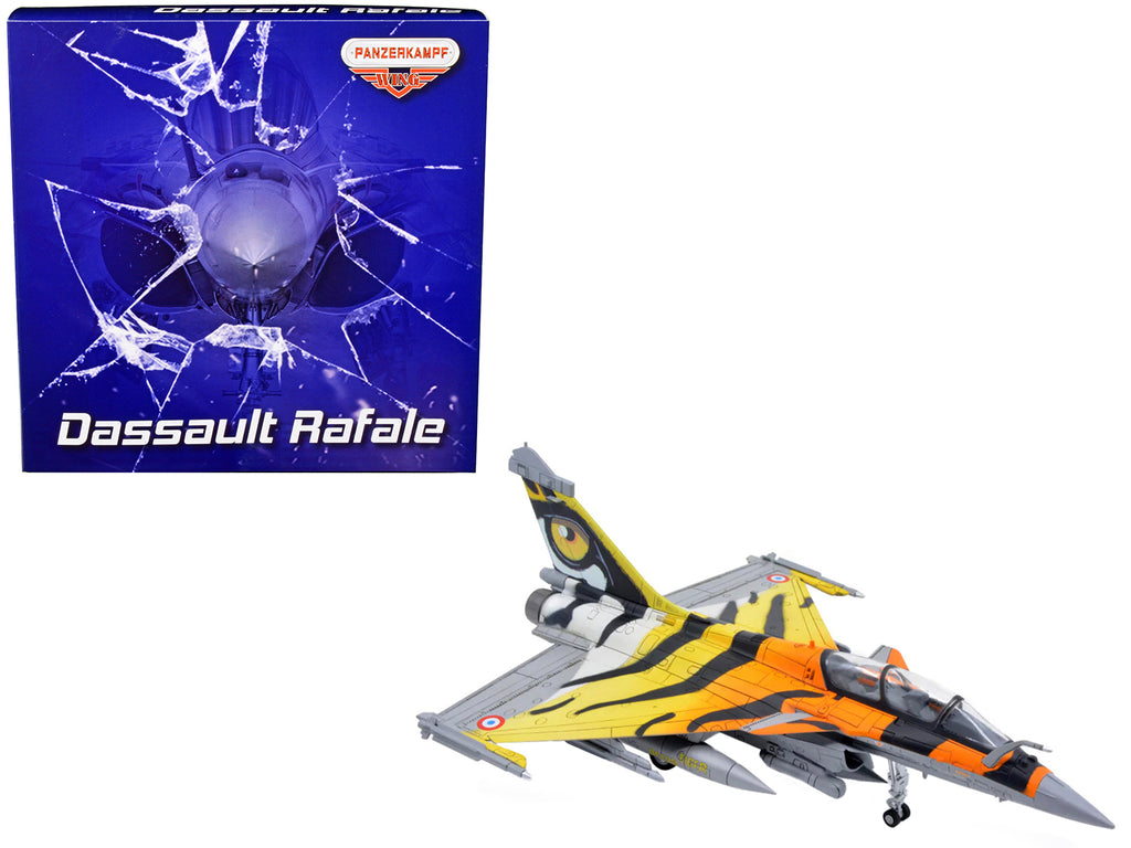 Dassault Rafale B Fighter Jet 'Ocean Tiger' with Missile Accessories 'Panzerkampf Wing' Series 1/72 Scale Model by Panzerkampf