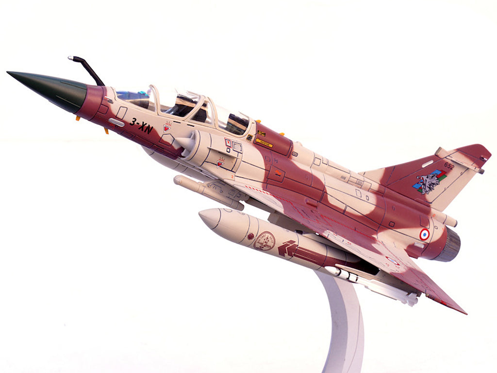 Dassault Mirage 2000D Fighter Aircraft '133 Couteau Delta Nancy-Ochey AB' French Air Force 'Wing' Series 1/72 Diecast Model by Panzerkampf