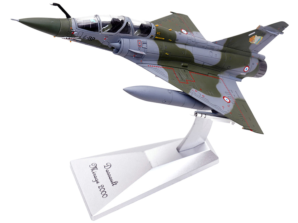 Dassault Mirage 2000N Fighter Aircraft 'Escadron de Chasse 2/4 La Fayette Luxeuil' (2004) French Air Force 'Wing' Series 1/72 Diecast Model by Panzerkampf