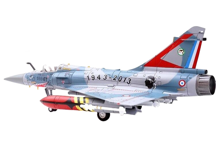 Dassault Mirage 2000-5F Fighter Aircraft '70th Anniversary of Corsica Squadron' French Air Force 'Wing' Series 1/72 Diecast Model by Panzerkampf