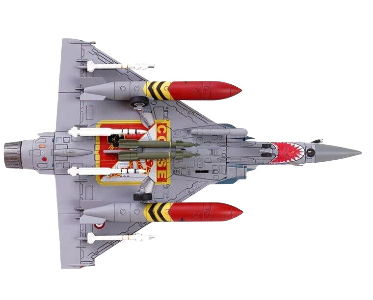Dassault Mirage 2000-5F Fighter Aircraft '70th Anniversary of Corsica Squadron' French Air Force 'Wing' Series 1/72 Diecast Model by Panzerkampf