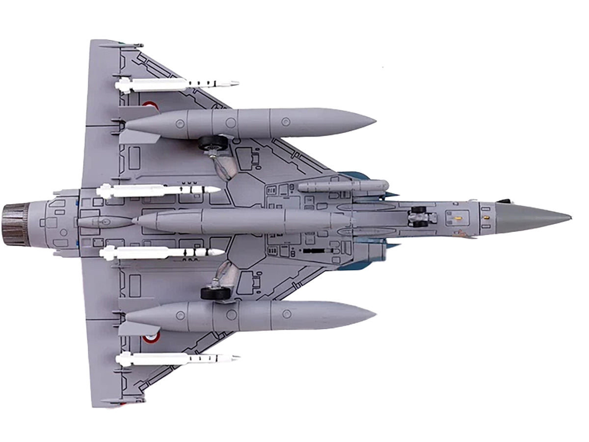 Dassault Mirage 2000-5F Fighter Aircraft '2-FA Cigognes' French Air Force 'Wing' Series 1/72 Diecast Model by Panzerkampf