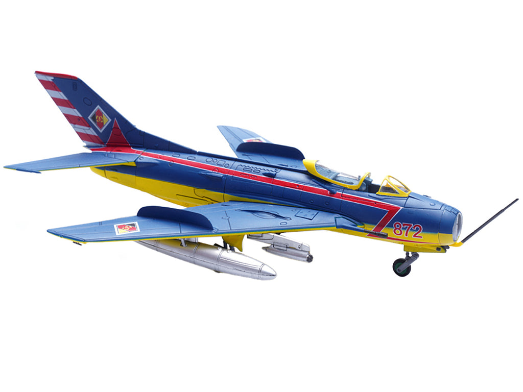 Mikoyan-Gurevich MiG-19S Farmer C Fighter Aircraft '1 Staffel/JG-3. Preschen.' 5th World Aerobatic Championships (1968) 'Wing' Series 1/72 Diecast Model by Panzerkampf