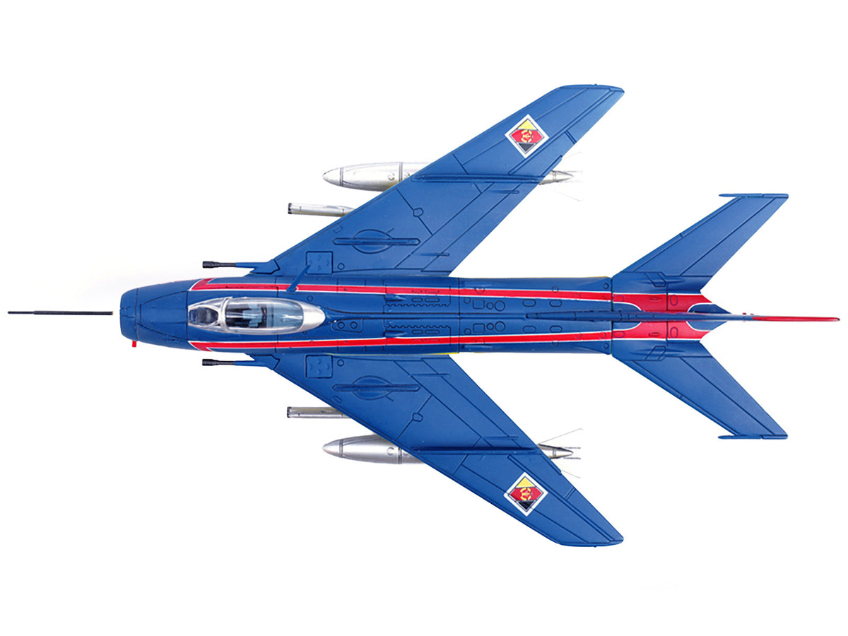 Mikoyan-Gurevich MiG-19S Farmer C Fighter Aircraft '1 Staffel/JG-3. Preschen.' 5th World Aerobatic Championships (1968) 'Wing' Series 1/72 Diecast Model by Panzerkampf