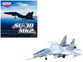 Sukhoi Su-30M2 Flanker-C Fighter Aircraft #80 'Russian Air Force' 'Wing' Series 1/72 Diecast Model by Panzerkampf