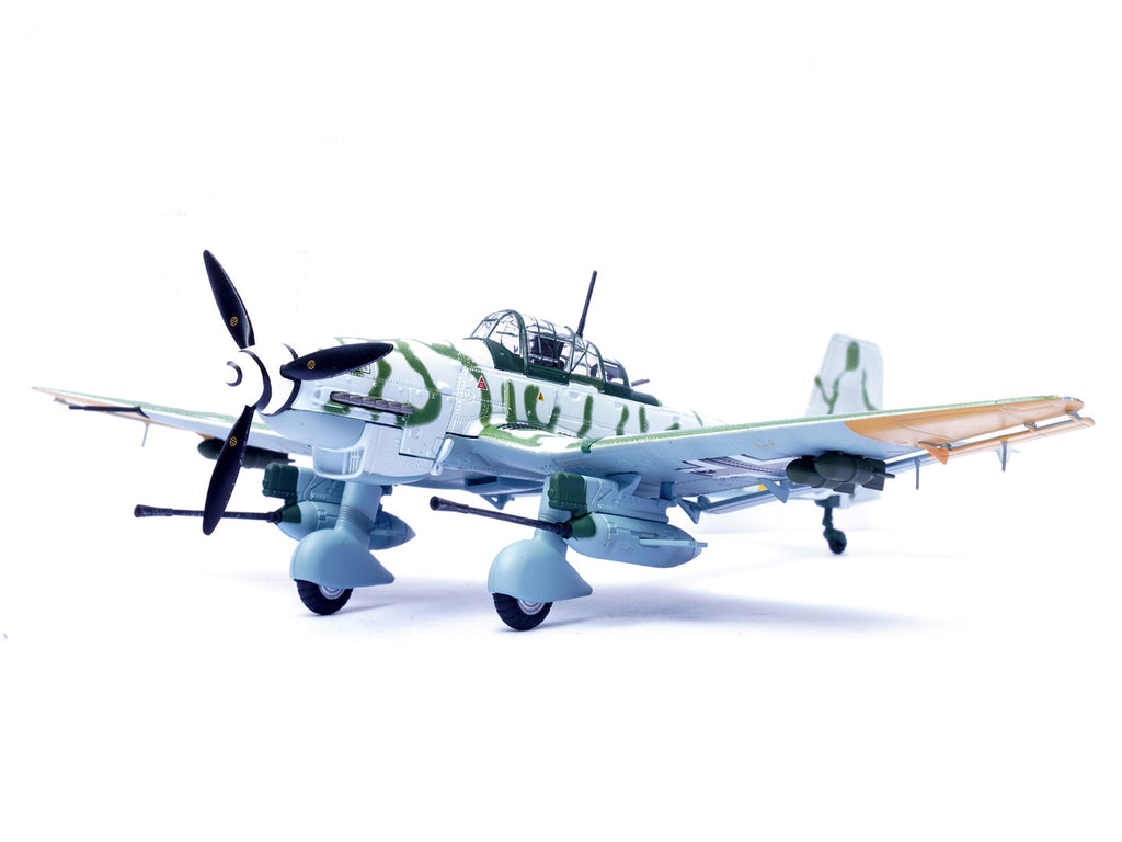 Junkers Ju 87G2 Stuka Bomber Aircraft '10.(Pz)/SG 2 Immelmann Markisch Friedland Pomerania' (1945) German Luftwaffe 'Wing' Series 1/72 Diecast Model by Panzerkampf