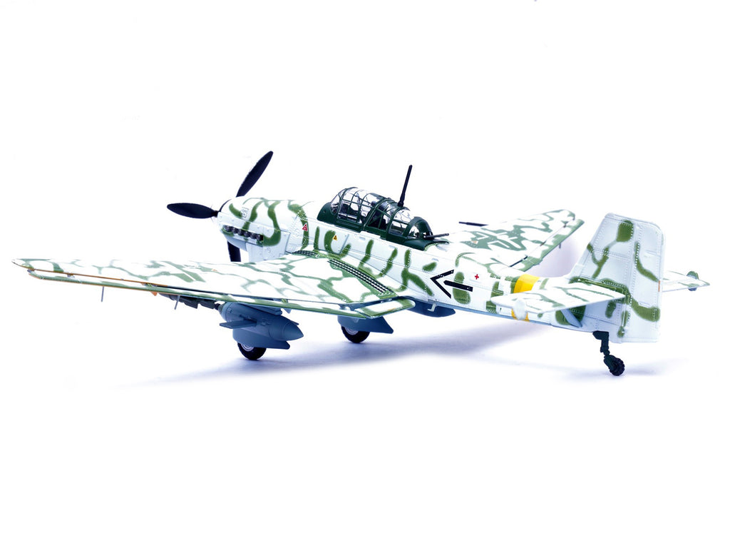 Junkers Ju 87G2 Stuka Bomber Aircraft '10.(Pz)/SG 2 Immelmann Markisch Friedland Pomerania' (1945) German Luftwaffe 'Wing' Series 1/72 Diecast Model by Panzerkampf