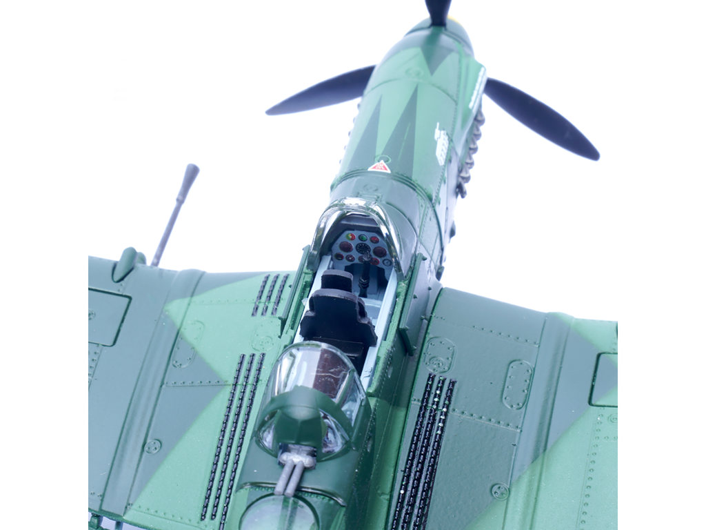 Junkers Ju 87G2 Stuka Bomber Aircraft '10.(Pz)/SG 2 Immelmann T6+BB Oberst Hans-Ulrich Rudel Romania' (1944) German Luftwaffe 'Wing' Series 1/72 Diecast Model by Panzerkampf