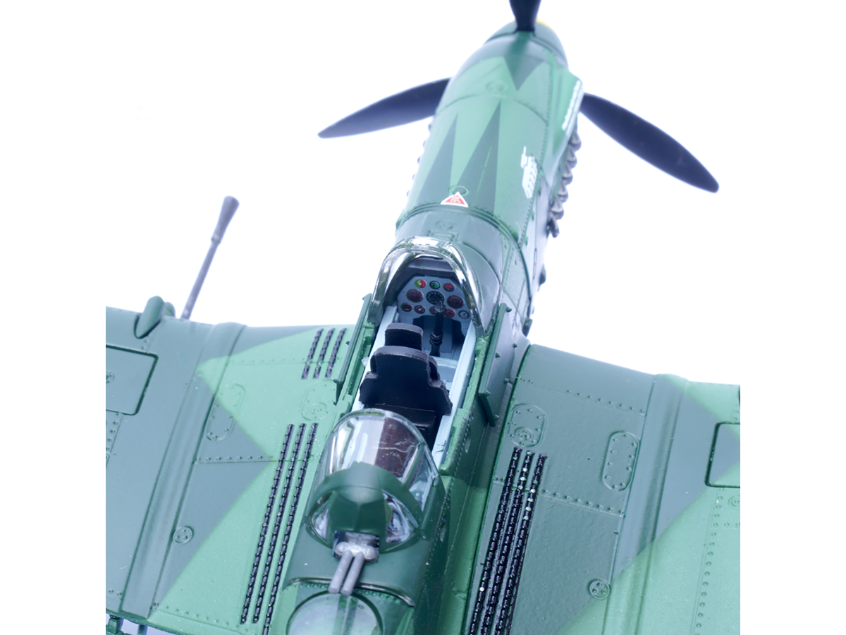 Junkers Ju 87G2 Stuka Bomber Aircraft '10.(Pz)/SG 2 Immelmann T6+BB Oberst Hans-Ulrich Rudel Romania' (1944) German Luftwaffe 'Wing' Series 1/72 Diecast Model by Panzerkampf